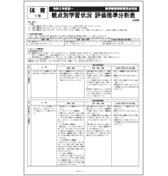 教師用指導資料 体育 保健 光文書院